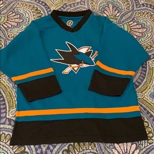 Boys San Jose sharks hockey Jersey